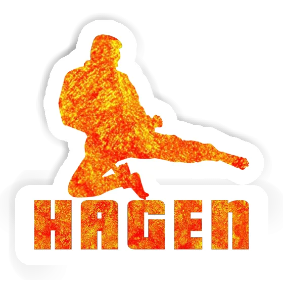 Hagen Aufkleber Karateka Gift package Image