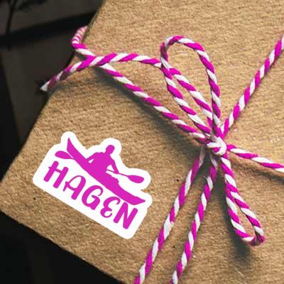Hagen Autocollant Kayakiste Notebook Hagen Autocollant Kayakiste Gift package Image