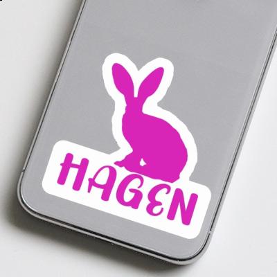 Sticker Hagen Rabbit Sticker Hagen Rabbit Image