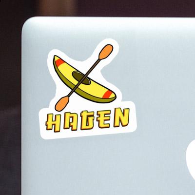 Canoë Autocollant Hagen Notebook Canoë Autocollant Hagen Notebook Image