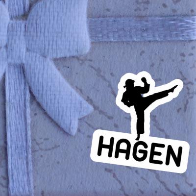 Hagen Sticker Karateka Image