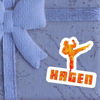 Hagen Sticker Karateka Gift package Image