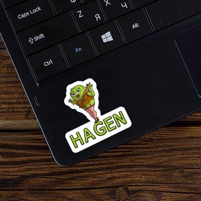 Autocollant Kiwi Hagen Notebook Autocollant Kiwi Hagen Notebook Image