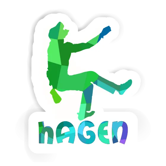 Sticker Hagen Kletterer Notebook Sticker Hagen Kletterer Gift package Image