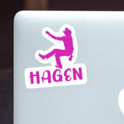 Autocollant Grimpeur Hagen Autocollant Grimpeur Hagen Image