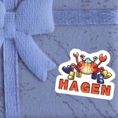 Hagen Autocollant Crabe Notebook Hagen Autocollant Crabe Gift package Image