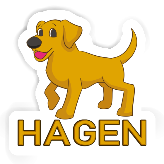 Hagen Aufkleber Hund Notebook Hagen Aufkleber Hund Gift package Image