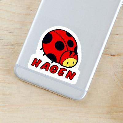 Hagen Autocollant Coccinelle Hagen Autocollant Coccinelle Image