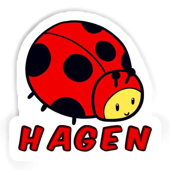 Hagen Autocollant Coccinelle Laptop Hagen Autocollant Coccinelle Laptop Image