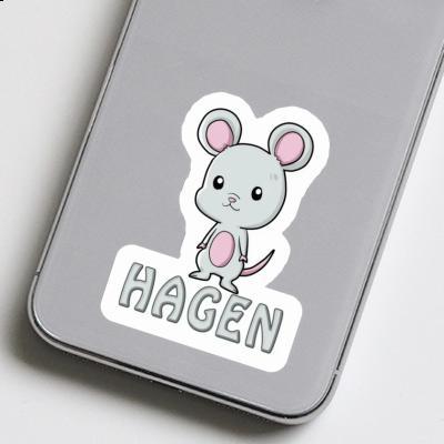Autocollant Hagen Souris Laptop Autocollant Hagen Souris Laptop Image