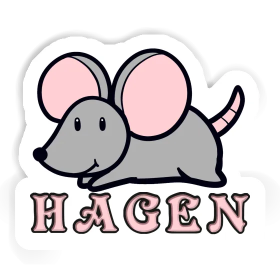 Autocollant Souris Hagen Laptop Autocollant Souris Hagen Laptop Image
