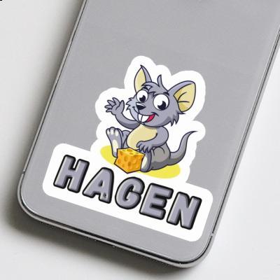 Autocollant Hagen Souris Notebook Autocollant Hagen Souris Gift package Image