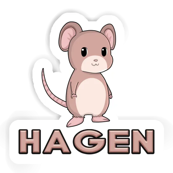 Souris Autocollant Hagen Notebook Souris Autocollant Hagen Gift package Image