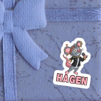 Autocollant Chanteuse Hagen Notebook Autocollant Chanteuse Hagen Gift package Image