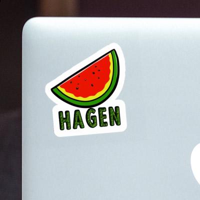 Sticker Melon Hagen Notebook Image