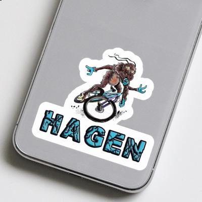 Autocollant Hagen Vététiste Notebook Autocollant Hagen Vététiste Gift package Image