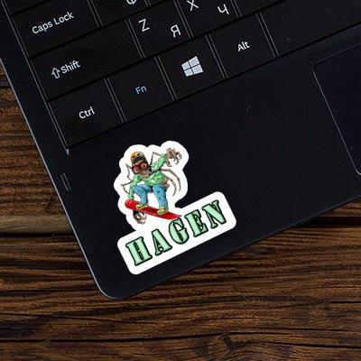Sticker Hagen Freerider Image