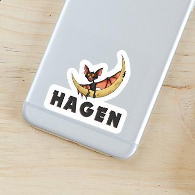 Sticker Bat Hagen Notebook Image