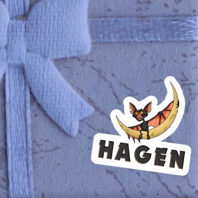 Autocollant Chauve-souris Hagen Notebook Autocollant Chauve-souris Hagen Notebook Image