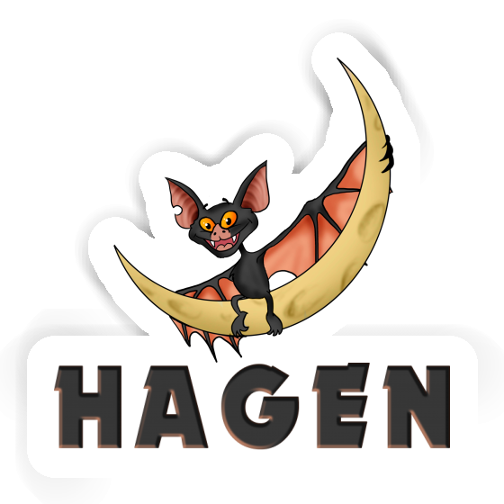 Sticker Bat Hagen Notebook Sticker Bat Hagen Gift package Image