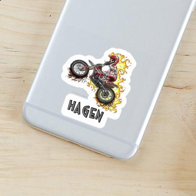 Sticker Hagen Dirt Biker Laptop Sticker Hagen Dirt Biker Laptop Image