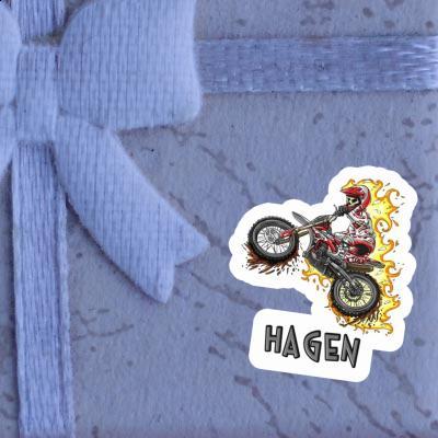 Motocrosser Sticker Hagen Notebook Motocrosser Sticker Hagen Gift package Image