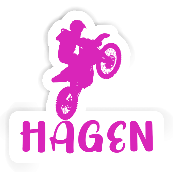 Motocrossiste Autocollant Hagen Notebook Motocrossiste Autocollant Hagen Gift package Image
