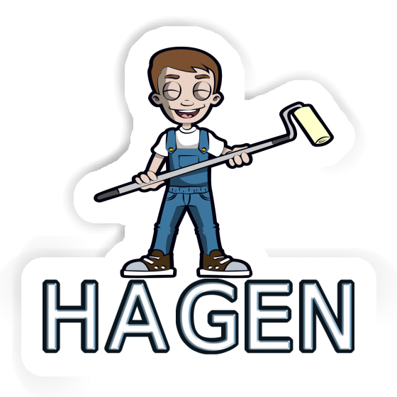 Aufkleber Maler Hagen Notebook Aufkleber Maler Hagen Gift package Image
