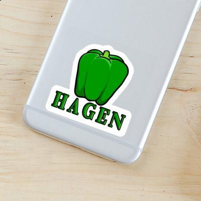 Hagen Aufkleber Paprika Gift package Image