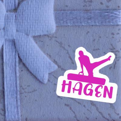 Autocollant Gymnaste Hagen Gift package Image