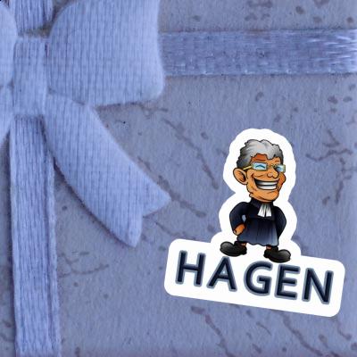 Vicar Sticker Hagen Notebook Vicar Sticker Hagen Gift package Image