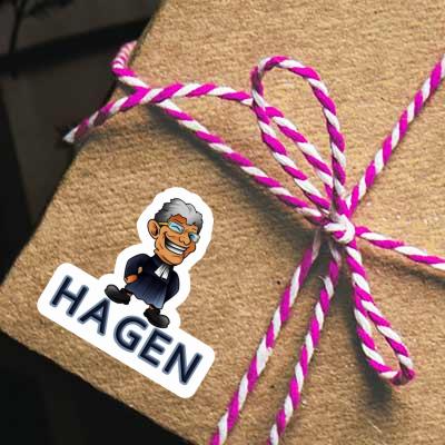 Hagen Sticker Vikar Hagen Sticker Vikar Image