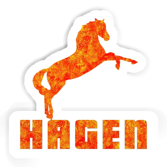 Horse Sticker Hagen Notebook Horse Sticker Hagen Gift package Image