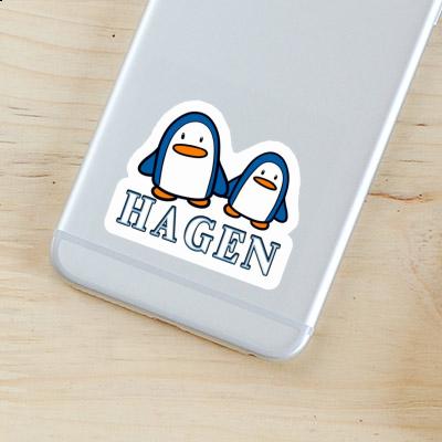 Hagen Autocollant Pingouin Hagen Autocollant Pingouin Image