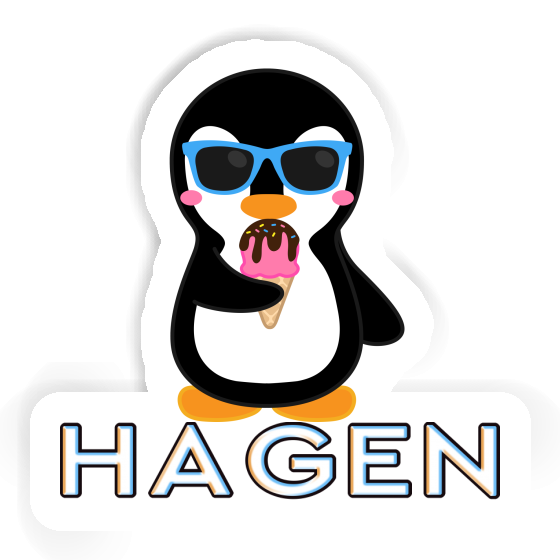 Pingouin Autocollant Hagen Notebook Pingouin Autocollant Hagen Notebook Image