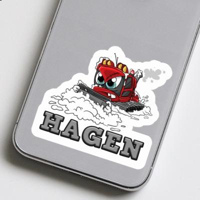 Véhicule de piste Autocollant Hagen Laptop Véhicule de piste Autocollant Hagen Laptop Image