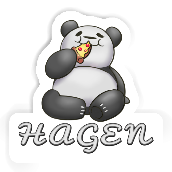 Sticker Pandabear Hagen Notebook Sticker Pandabear Hagen Gift package Image