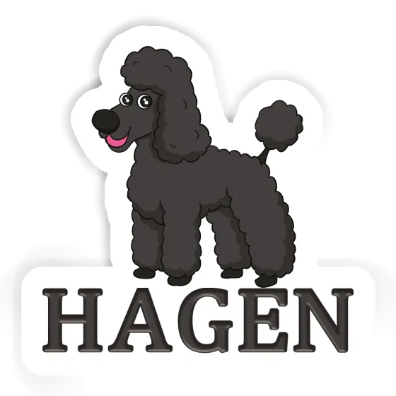 Aufkleber Hagen Pudel Aufkleber Hagen Pudel Image