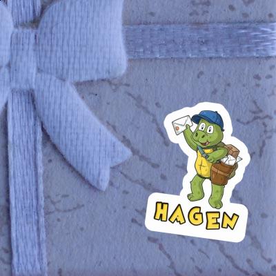 Postbote Aufkleber Hagen Gift package Image