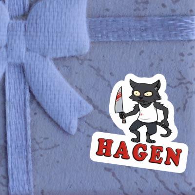 Psycho-Katze Sticker Hagen Psycho-Katze Sticker Hagen Image