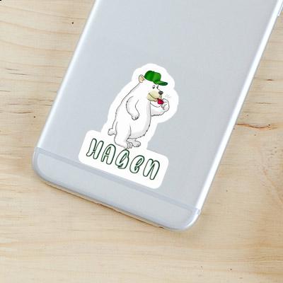 Bear Sticker Hagen Notebook Bear Sticker Hagen Notebook Image