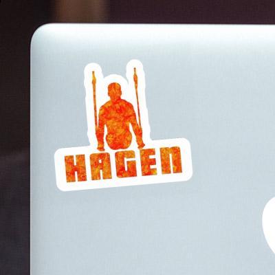 Hagen Sticker Ring gymnast Gift package Image