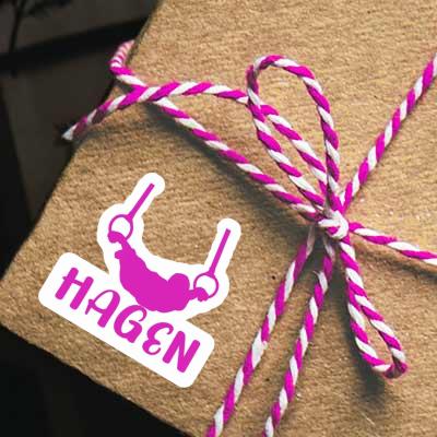 Hagen Aufkleber Ringturnerin Gift package Image