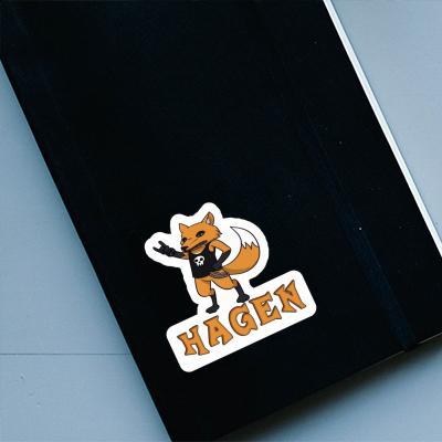 Hagen Sticker Rocker Fox Gift package Image