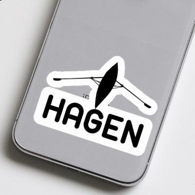 Sticker Hagen Ruderboot Gift package Image