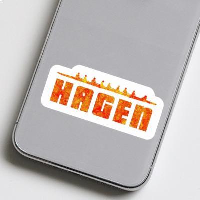 Ruderboot Sticker Hagen Notebook Ruderboot Sticker Hagen Gift package Image