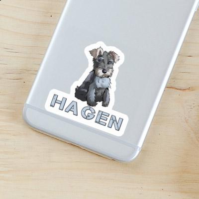 Schnauzer Sticker Hagen Notebook Schnauzer Sticker Hagen Gift package Image
