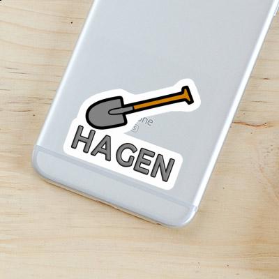 Schaufel Sticker Hagen Notebook Image