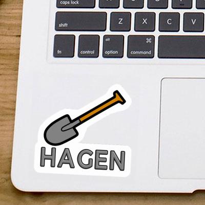 Hagen Sticker Shovel Notebook Hagen Sticker Shovel Gift package Image