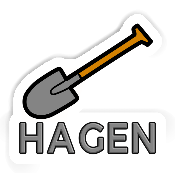 Hagen Sticker Shovel Notebook Hagen Sticker Shovel Gift package Image